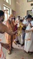 Swamiji's visit to Vivekanand Group of Colleges, Mathura Pass, Aligarh (19 March 2025)